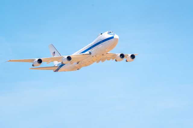 WARNING! US ‘Doomsday’ Plane Takes To The Sky